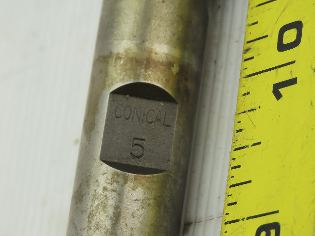 5° Conical End Mill Right Spiral 3 Flute 3/8" Tip 7/8" End 5-1/2" OAL
