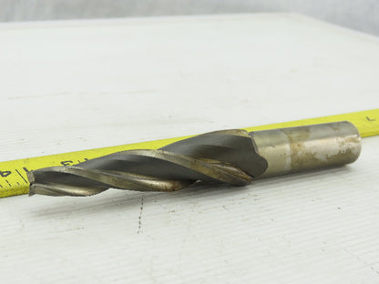 5° Conical End Mill Right Spiral 3 Flute 3/8" Tip 7/8" End 5-1/2" OAL