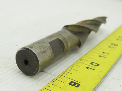 5° Conical End Mill Right Spiral 3 Flute 3/8" Tip 7/8" End 5-1/2" OAL