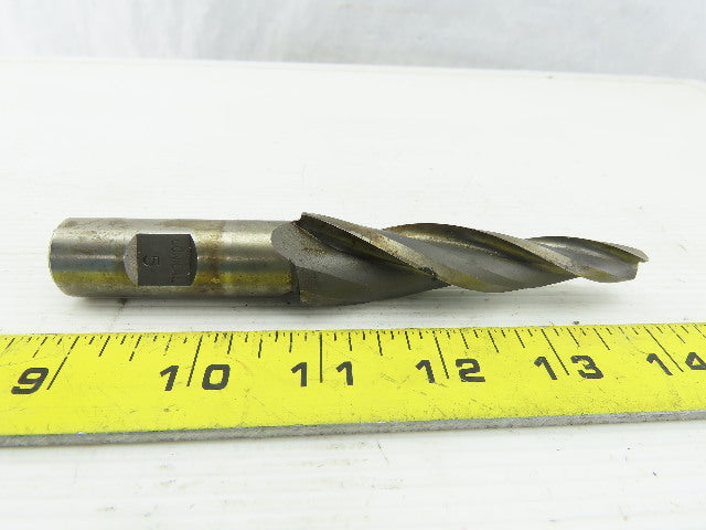 5° Conical End Mill Right Spiral 3 Flute 3/8" Tip 7/8" End 5-1/2" OAL