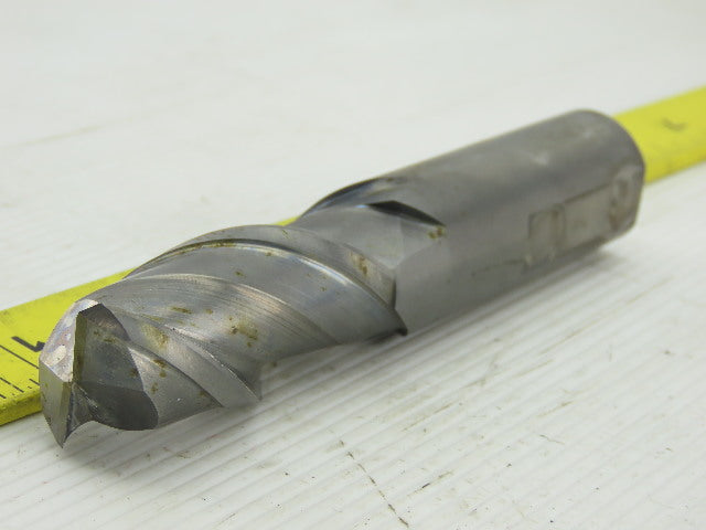 1" 2 Flute Spiral End Mill 5" OAL 1" Shank