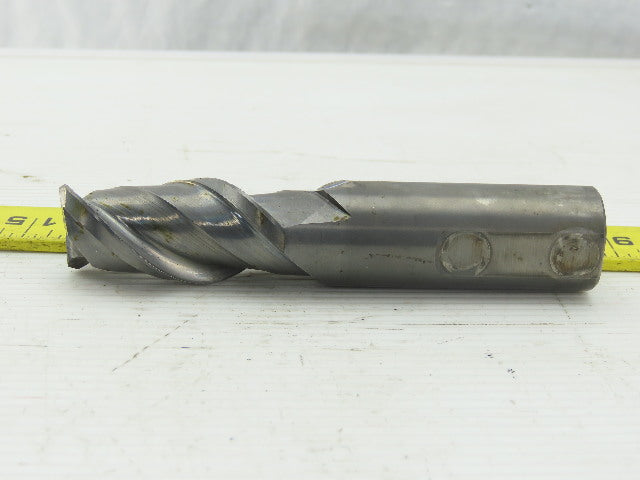 1" 2 Flute Spiral End Mill 5" OAL 1" Shank