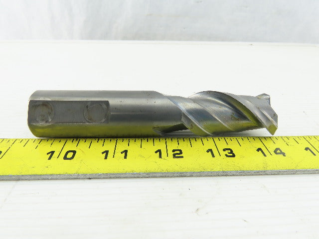 1" 2 Flute Spiral End Mill 5" OAL 1" Shank