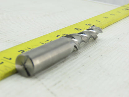12mm 3 Flute Coolant Thru Reduced Flute Profile End Mill 14mm Shank