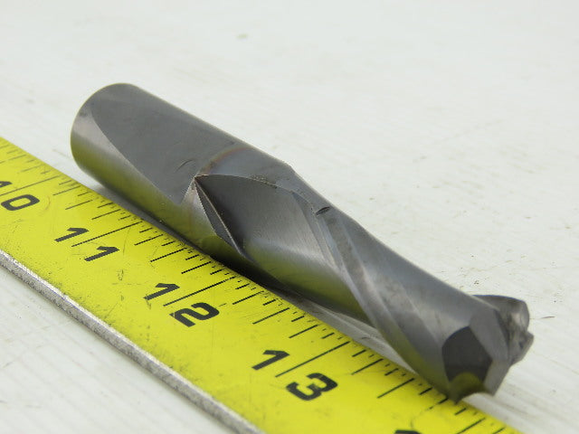 5/8" Corner Rounding Carbide End Mill Whistle Notch Shank 3/4"
