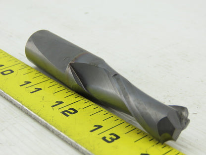 5/8" Corner Rounding Carbide End Mill Whistle Notch Shank 3/4"