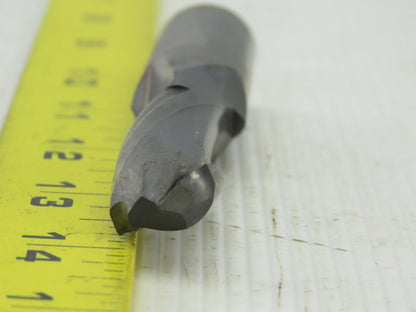 5/8" Corner Rounding Carbide End Mill Whistle Notch Shank 3/4"
