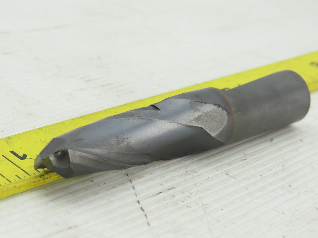 5/8" Corner Rounding Carbide End Mill Whistle Notch Shank 3/4"
