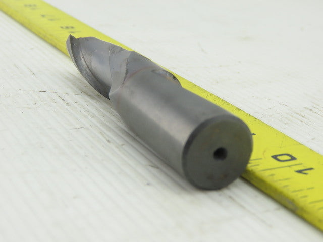5/8" Corner Rounding Carbide End Mill Whistle Notch Shank 3/4"