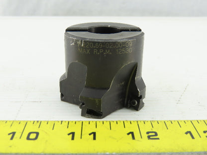Carboloy R220.69-0.200.09 2" 5 Flute Indexing Shell Mill 3/4" Bore