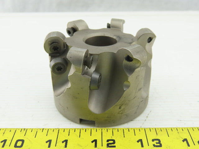 Ingersoll 5W7K-30R01 3" 6 Flute Modular Button End Mill 1" Bore