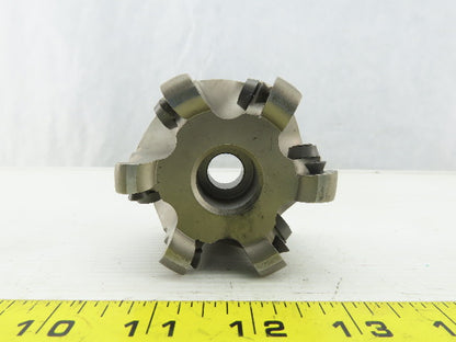 Ingersoll 5W7K-30R01 3" 6 Flute Modular Button End Mill 1" Bore