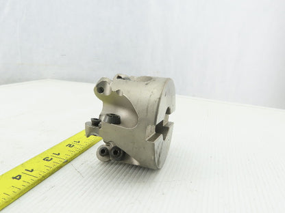 Ingersoll 5W7K-30R01 3" 6 Flute Modular Button End Mill 1" Bore
