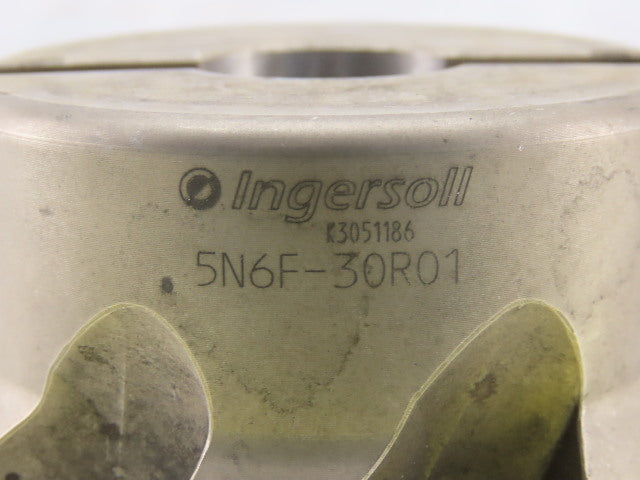Ingersoll 5N6F-30R01 3-3/8" 7 Flute Indexing Face Mill 1" Bore