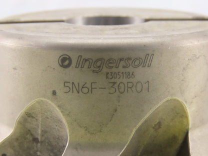 Ingersoll 5N6F-30R01 3-3/8" 7 Flute Indexing Face Mill 1" Bore