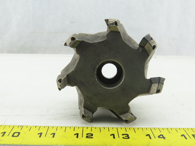 Ingersoll 5N6F-30R01 3-3/8" 7 Flute Indexing Face Mill 1" Bore
