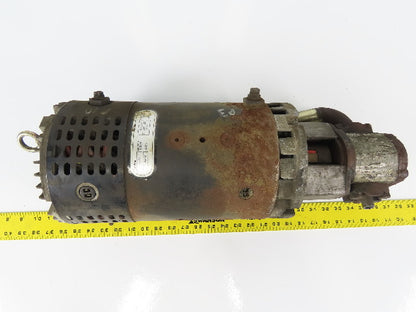 Electric Motor 36/48VDC W/Hydraulic Pump From a Hyster E60XM-33 ForkLift 8620081