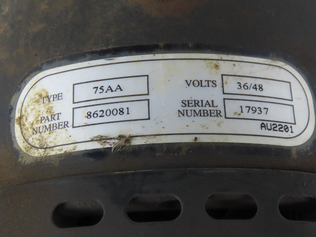 Electric Motor 36/48VDC W/Hydraulic Pump From a Hyster E60XM-33 ForkLift 8620081