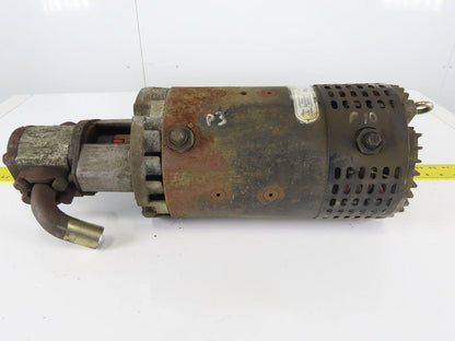 Electric Motor 36/48VDC W/Hydraulic Pump From a Hyster E60XM-33 ForkLift 8620081