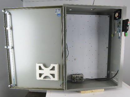 Wiegmann SDN12423110PL Wall Mount Electrical Enclosure 42x31x10" W/Back Plate