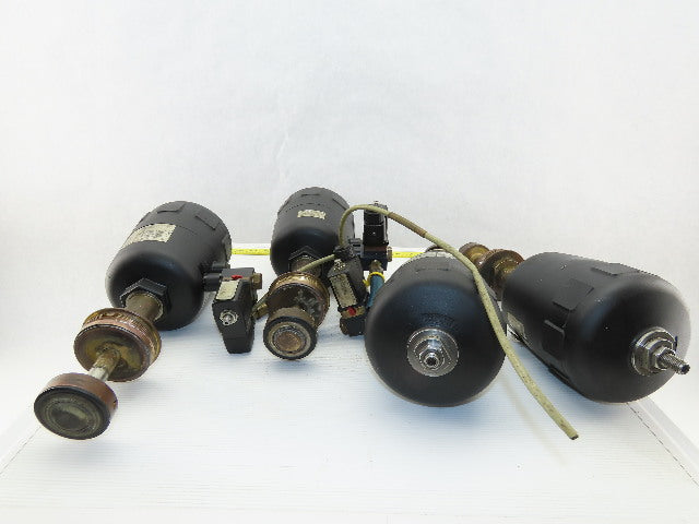 Butrkert 00462560 Pneumatic Assembly for Angle Valve Parts or Repair Lot of 4