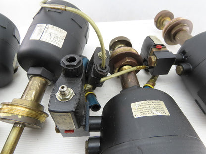 Butrkert 00462560 Pneumatic Assembly for Angle Valve Parts or Repair Lot of 4