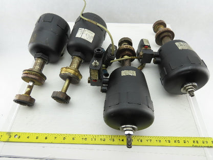 Butrkert 00462560 Pneumatic Assembly for Angle Valve Parts or Repair Lot of 4