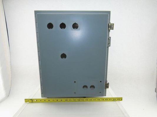 Hoffmann A-201612LP 20x16x12" Steel Electrical Enclosure Wall Mount W/Back Plate