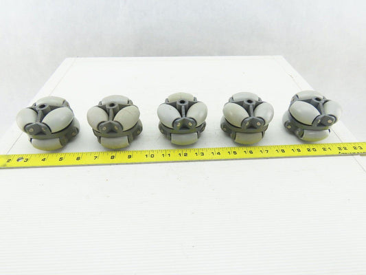 TRAPO All Side Roller 8mm Bore 54mm Wide Lot of 5