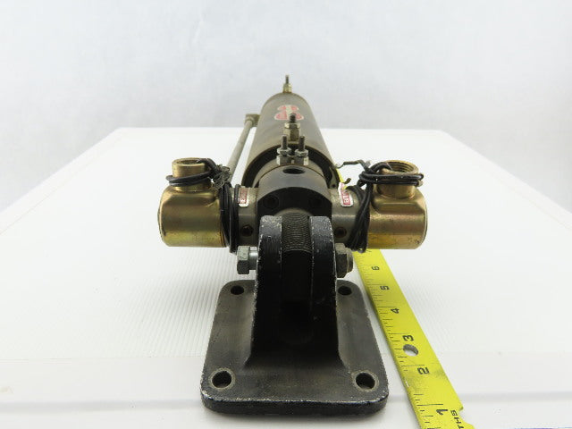 Allenair AV-BC-CS Pneumatic Air Cylinder 3x9-11/16 W/115V Solenoid Valves