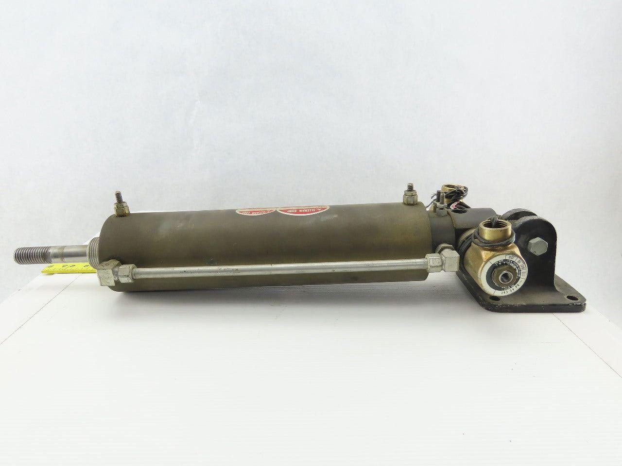 Allenair AV-BC-CS Pneumatic Air Cylinder 3x9-11/16 W/115V Solenoid Valves