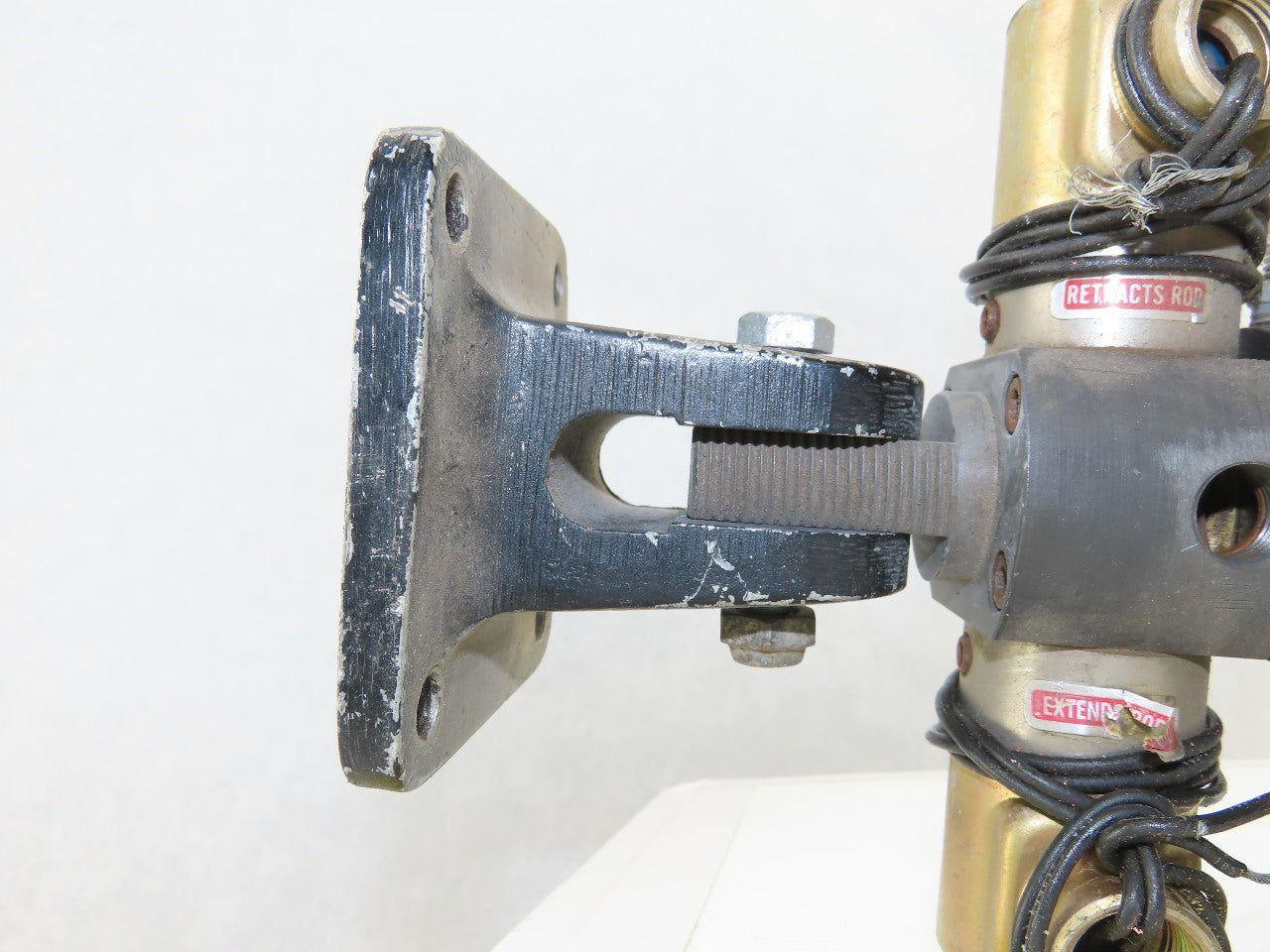 Allenair AV-BC-CS Pneumatic Air Cylinder 3x9-11/16 W/115V Solenoid Valves