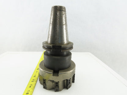 Ingersoll 6X4V-05R01 Flexlok 5" OD 10 Indexing Insert End Mill CAT 50 465035