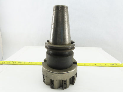 Ingersoll 6X4V-05R01 Flexlok 5" OD 10 Indexing Insert End Mill CAT 50 465035