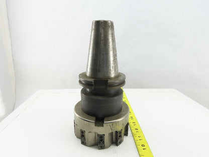 Ingersoll 6X4V-05R01 Flexlok 5" OD 10 Indexing Insert End Mill CAT 50 465035