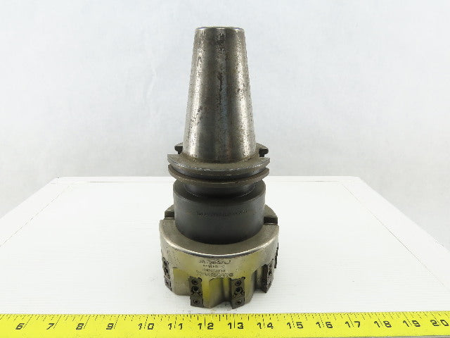 Ingersoll 6X4V-05R01 Flexlok 5" OD 10 Indexing Insert End Mill CAT 50 465035