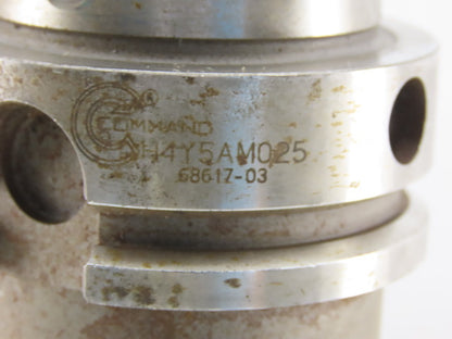 Command H4Y5AM025 HSK63A 25mm Shrink Fit Tool Holder 5" Projection