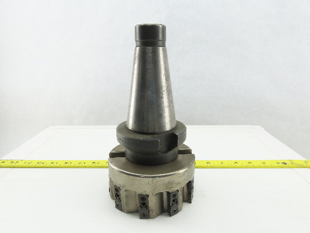 Ingersoll 6X4V-05R01 5" OD 10 Indexing Insert End Mill CAT 50 2.625" Projection