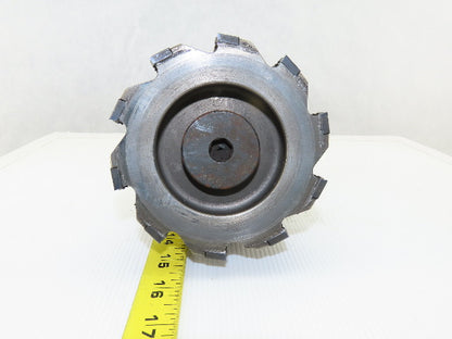 Ingersoll 6X4V-05R01 5" OD 10 Indexing Insert End Mill CAT 50 2.625" Projection