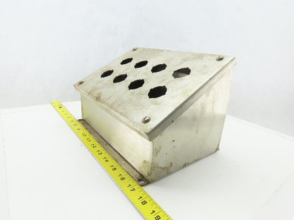 Electromate 6"x11"x7" Stainless Steel Operator Console Electrical Switch Box