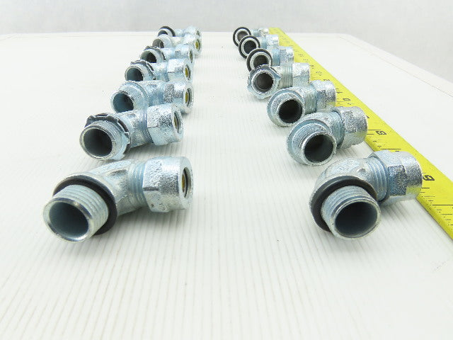 OZ Gedney 1/2" Cord Grip 90° 0.250-0.312 Lot of 14