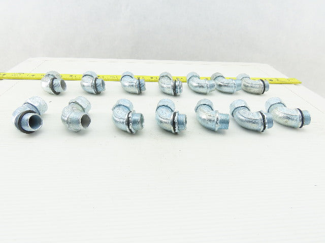 OZ Gedney 1/2" Cord Grip 90° 0.250-0.312 Lot of 14