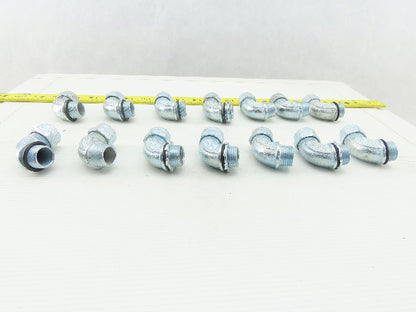 OZ Gedney 1/2" Cord Grip 90° 0.250-0.312 Lot of 14