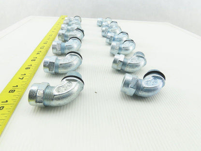OZ Gedney 1/2" Cord Grip 90° 0.250-0.312 Lot of 14