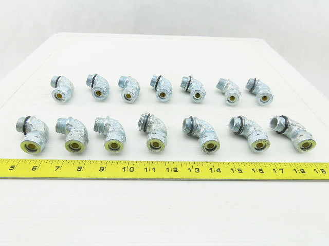 OZ Gedney 1/2" Cord Grip 90° 0.250-0.312 Lot of 14