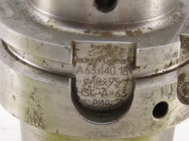 HSK63A 18mm Bore x 95 Shrink Fit Tool Holder