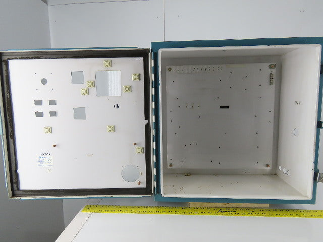 SEC Wall Mount Electrical Enclosure Box JIC 24"x24"x12" W/Back Plate Type 12