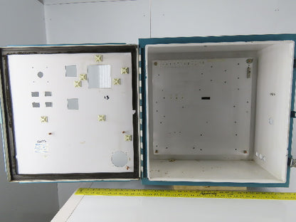 SEC Wall Mount Electrical Enclosure Box JIC 24"x24"x12" W/Back Plate Type 12
