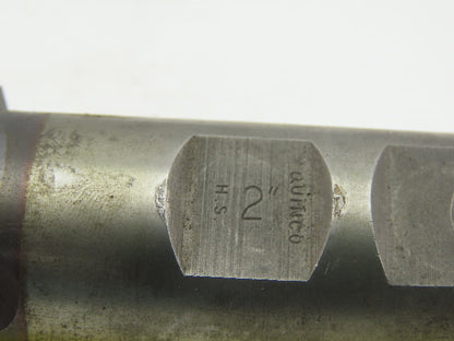 Quinco 2" OD 2 Flute Carbide 90° End Mill 1-1/4" Weldon Shank