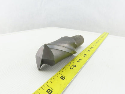 Quinco 2" OD 2 Flute Carbide 90° End Mill 1-1/4" Weldon Shank